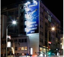Beograd - Fasadna Reklama - Kneza Miloša  AG