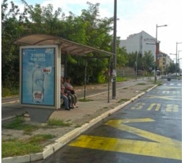 Novi Sad - Autobuska stajališta  - Bulevar patrijarha Pavla, ugao sa Vršačkom