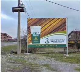 Batočina - Bilbord - Ulaz u Batočinu iz pravca Kragujevca - BB 01