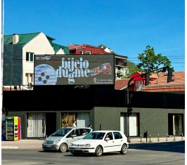 Niš - LED Ekran - Ugao Vojvode Mišića i Vožda Karađorđa - MAN