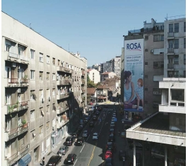 Beograd - Fasadna Reklama - Balkanska 51 N