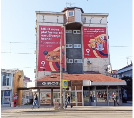 Beograd - Fasadna Reklama - Požeška 106 (Banovo brdo) N