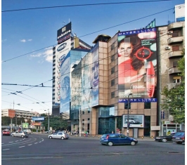 Beograd - Fasadna Reklama - Slavija LUX III N