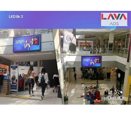 Beograd - DELTA CITY ŠOPING CENTAR - LED Ekrani