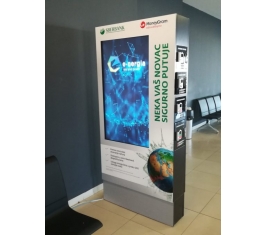 Totemi - Brendiranje Uređaja - Aerodrom Nikola Tesla - C3C4 Gate NG