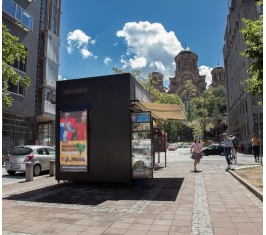 Beograd - LED Ekran - Ugao Takovske i Kosovske