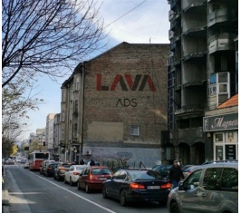 Beograd - Fasadna Reklama - Bulevar despota Stefana 48 N (lice ka Trgu Republike)