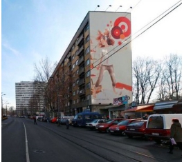 Beograd - Fasadna Reklama - Vojvode Stepe N