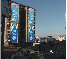 Beograd - Fasadna Reklama - Takovska - ugao sa Cvijićevom N