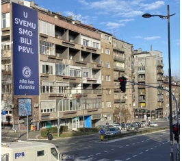 Beograd - Fasadna Reklama - Tašmajdan AG