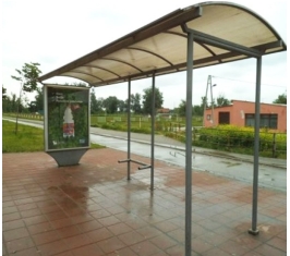 Novi Sad - Autobuska stajališta  -  Temerinska, preko puta glavnog ulaza u Najlon, ka Rodiću