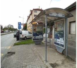 Novi Sad - Autobuska stajališta  - Novosadskog sajma - preko puta škole