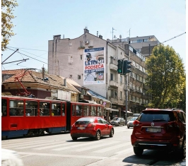 Beograd - Fasadna Reklama - Mašinski fakultet AG