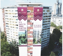 Beograd - Fasadna Reklama - Milutina Milankovića i Omladinskih brigada N