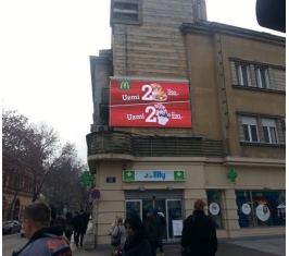 Novi Sad  - LED Ekran - Centar