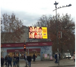 Novi Sad - LED Ekran - Futoška pijaca