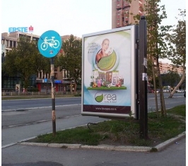 Novi Sad - City light - Bul. oslobođenja, preko puta NISa