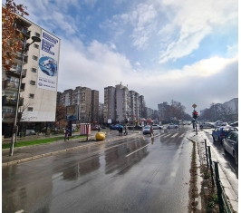 Novi Sad - Fasadna Reklama - Ugao Bulevara oslobođenja i Bulevara kralja Petra I