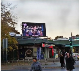 Novi Sad - LED Ekran - Limanska pijaca