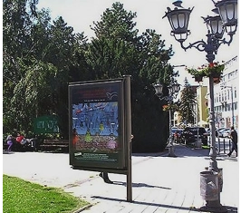 Novi Sad - Exclusive CityLight - Dunavski park