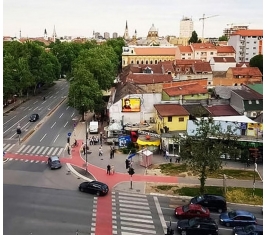 Novi Sad - LED Ekran - Futoška pijaca 2