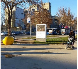 Novi Sad - CityLight - Bul. oslobođenja - Merkator VU