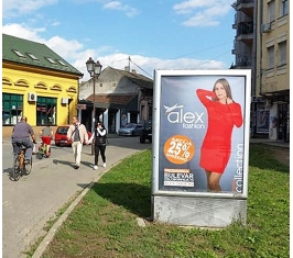 Novi Sad - CityLight - Bul. oslobođenja i Pap Pavla