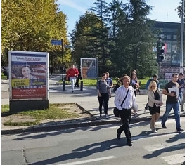 Novi Sad - CityLight - Cara Lazara VU