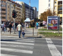 Novi Sad - CityLight - Cara Lazara - Buda bar VU