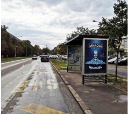 Novi Sad - Autobuska stajališta -  Fruškogorska G