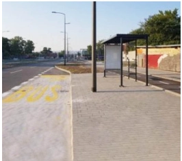 Novi Sad - Autobuska stajališta - Bate Brkića G