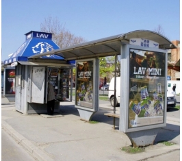 Novi Sad - Autobuska stajališta - Satelitska pijaca, Futoški put