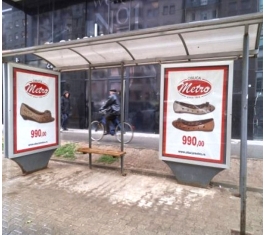 Novi Sad - Autobuska stajališta - Novosadskog sajma sa Bul. oslobođenja