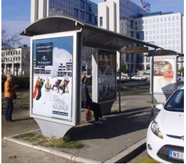 Novi Sad - Autobuska stajališta - Bulevar oslobođenja, Most slobode 1