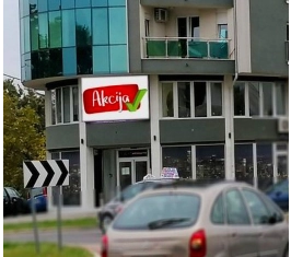 Novi Sad - LED Ekran - Bulevar Evrope i Patrijarha Pavla