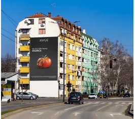 Niš - Fasadna Reklama - Sremska 1 MR