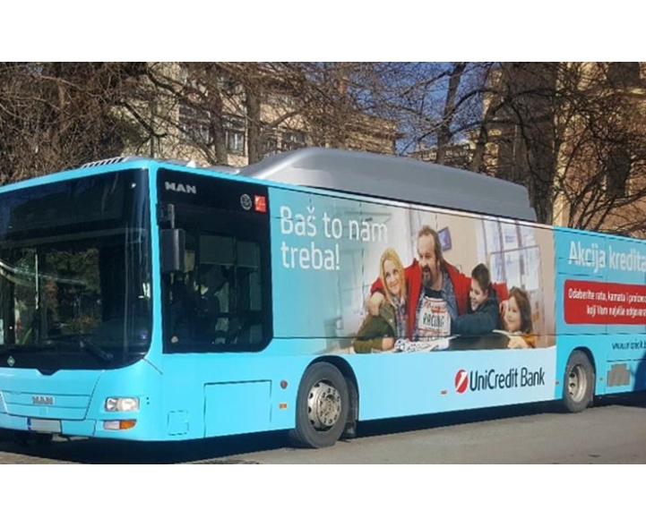 Beograd - Oglašavanje na privatnim autobusima gradskog saobraćaja u Beogradu AG