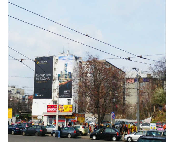 Beograd - Fasadna Reklama - Beogradska 4 N