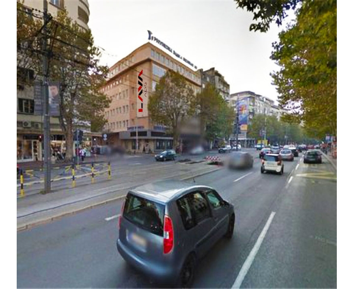 Beograd - Fasadna Reklama - Bulevar Kralja Aleksandra 70 N