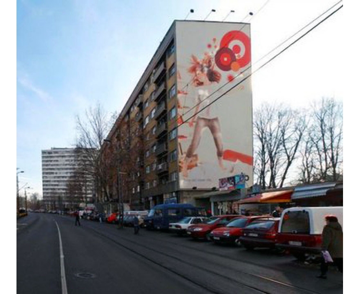 Beograd - Fasadna Reklama - Vojvode Stepe N