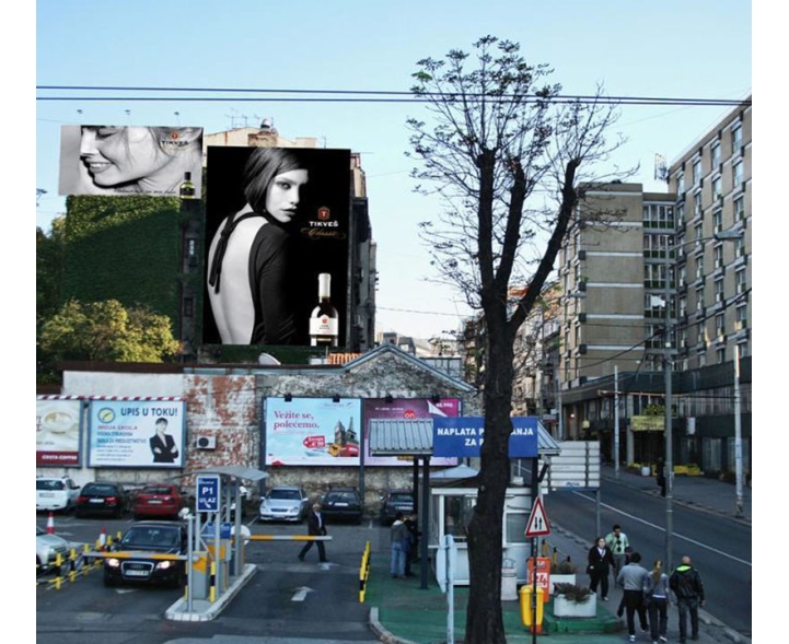 Beograd - Fasadna Reklama - Makenzijeva 17 N
