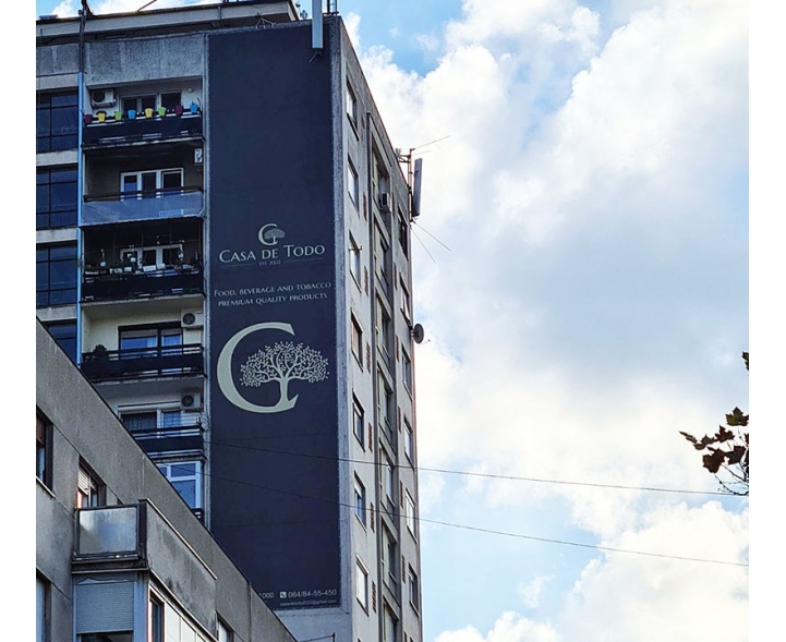 Novi Sad - Fasadna Reklama - Bulevar Oslobodjenja  115 b