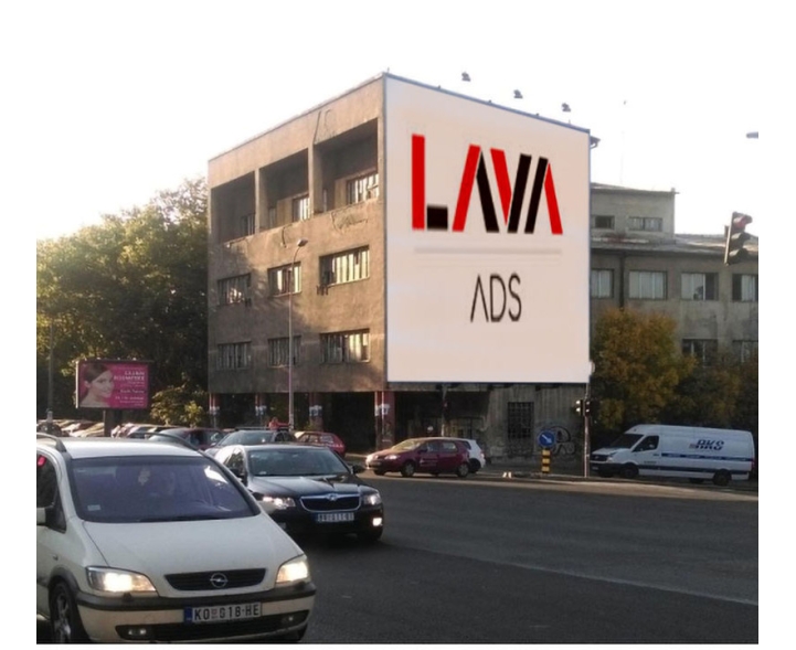 Beograd - Fasadna Reklama - M Bulevar Despota Stefana broj 113