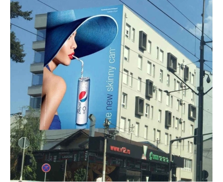 Beograd - Fasadna Reklama - Vojvode Stepe AG