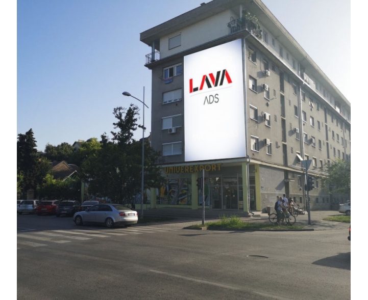 Novi Sad - Fasadna Reklama - Cara Dušana LA 01