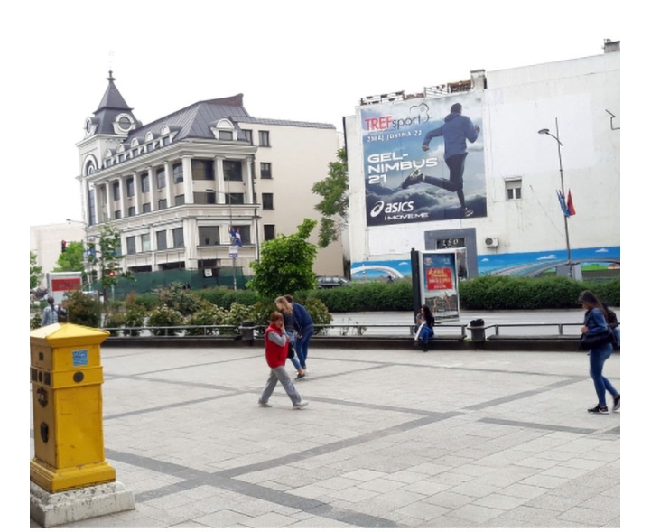 Novi Sad - Fasadna Reklama - Bulevar Mihajla Pupina - MC