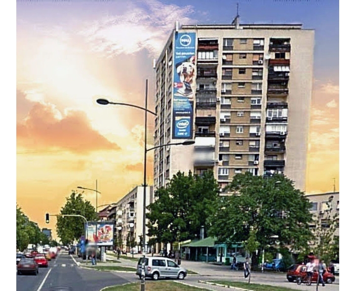 Novi Sad - Fasadna Reklama - Bulevar Oslobodjenja  115 a