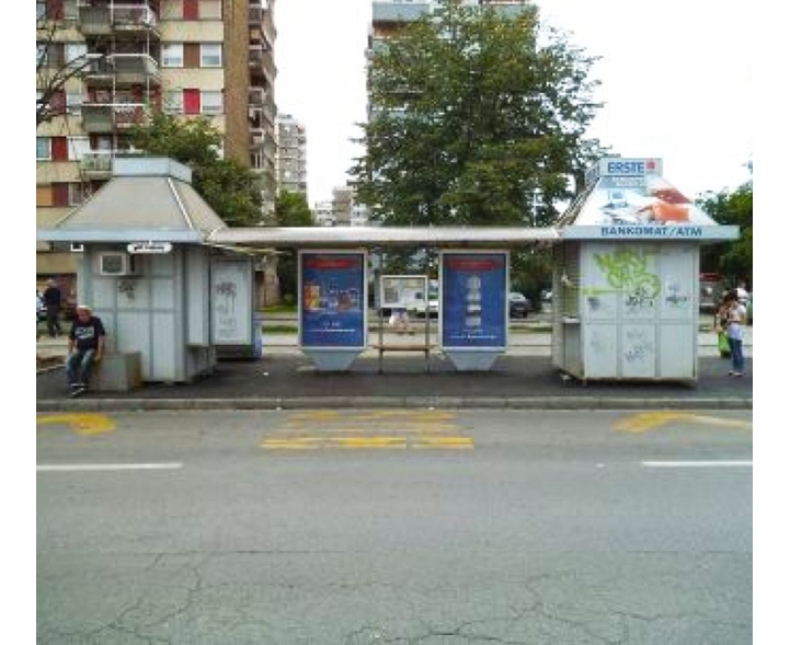 Novi Sad - Autobuska stajališta  - Bulevar cara Lazara, preko puta Limanske pijace