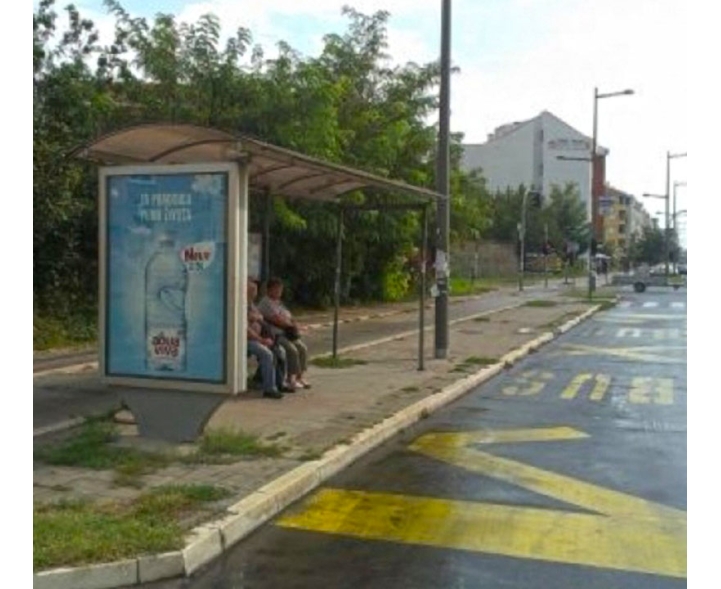 Novi Sad - Autobuska stajališta  - Bulevar patrijarha Pavla, ugao sa Vršačkom