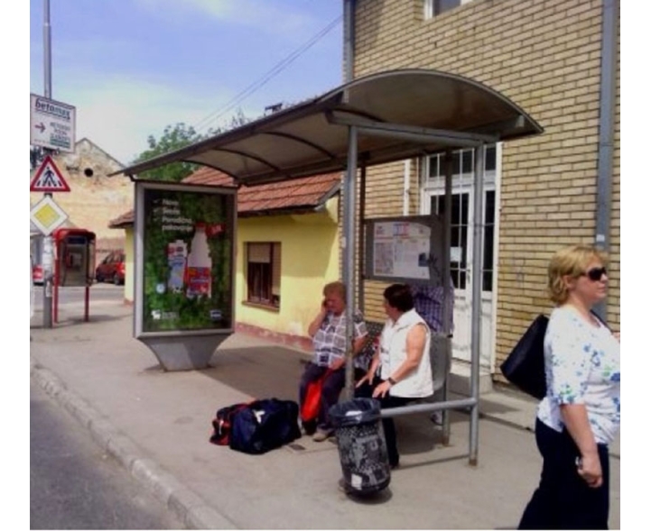 Novi Sad - Autobuska stajališta  - Preradovićeva, ugao sa Božidara Adžije, ka gradu